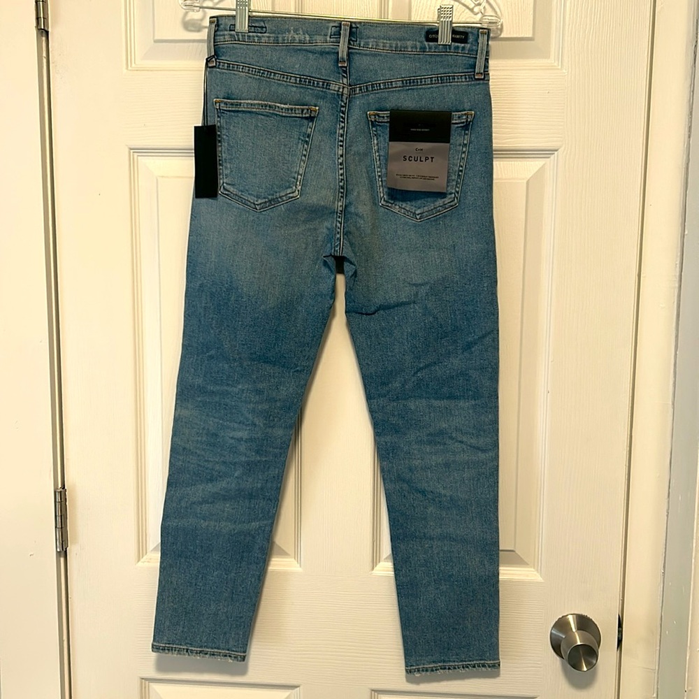 NWT Citizens of Humanity Rocket Crop High Rise Skinny Jeans Sz 28 - Picture 5 of 9